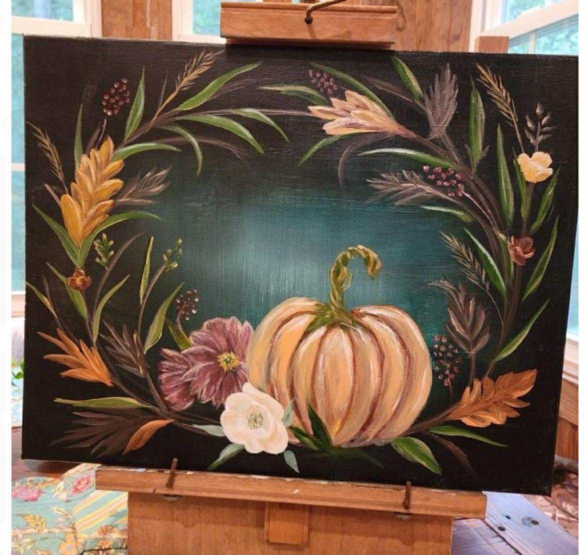 Harvest Paint & Sip w/Jordan Bushey